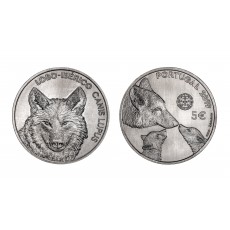 Portugal 5€ Lobo Ibérico 2019